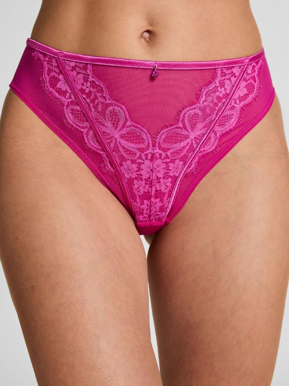 seraphine Hunkemoller Pink Prina Brazilian Knickers