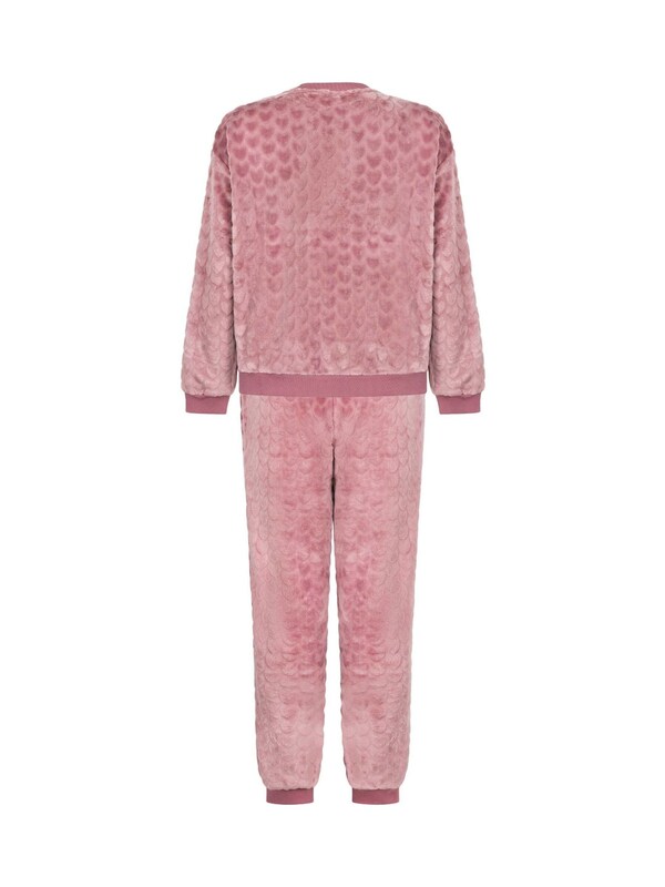 Seraphine Hunkemoller Purple Fleece Heart Pyjamas Set