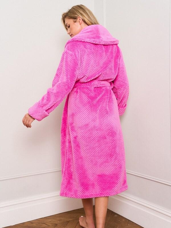 Seraphine Jim Jam The Label Pink Honeycomb Dressing Gown