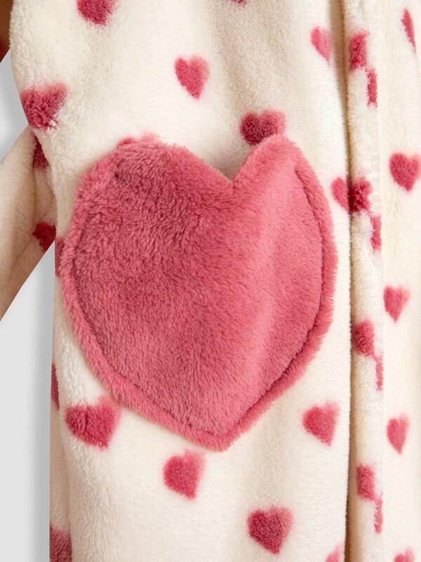 Seraphine JoJo Maman Bébé Cream Heart Dressing Gown