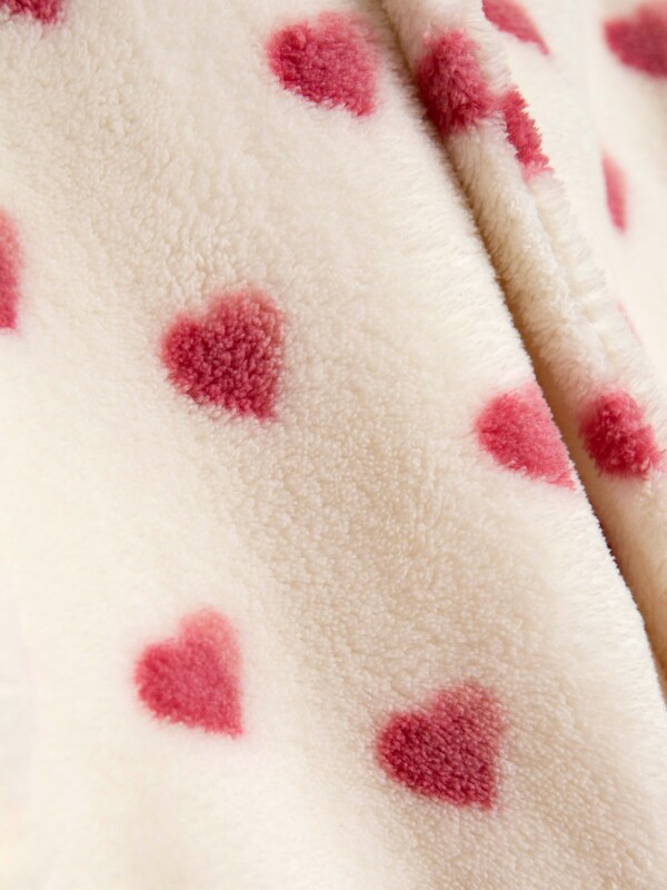 Seraphine JoJo Maman Bébé Cream Heart Dressing Gown