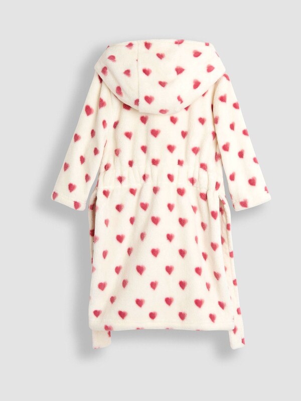 Seraphine JoJo Maman Bébé Cream Heart Dressing Gown