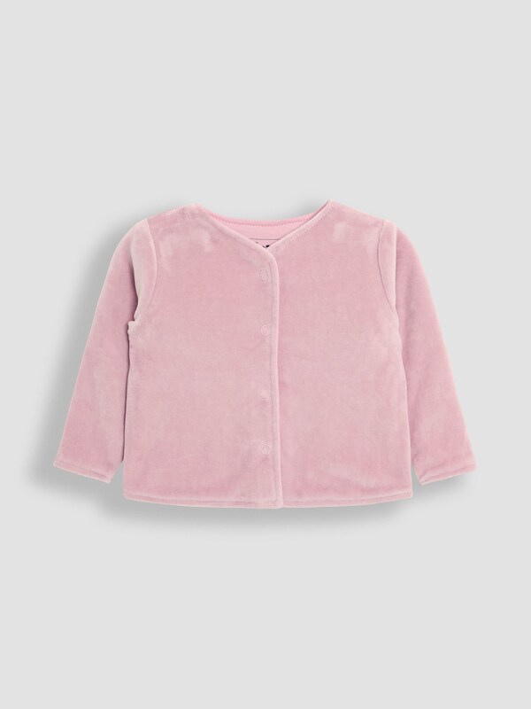 Seraphine JoJo Maman Bébé Floral 2-Piece Baby Sleepsuit & Velour Jacket Set