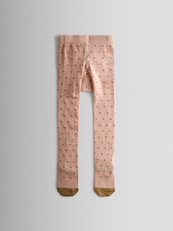 Seraphine JoJo Maman Bébé Pink 2-Pack Glitter Cotton Rich Tights