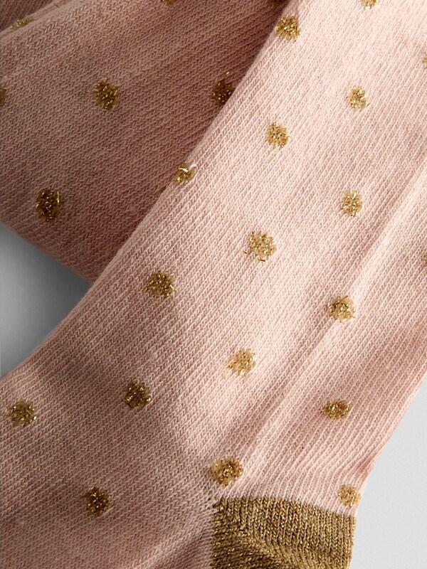 Seraphine JoJo Maman Bébé Pink 2-Pack Glitter Cotton Rich Tights