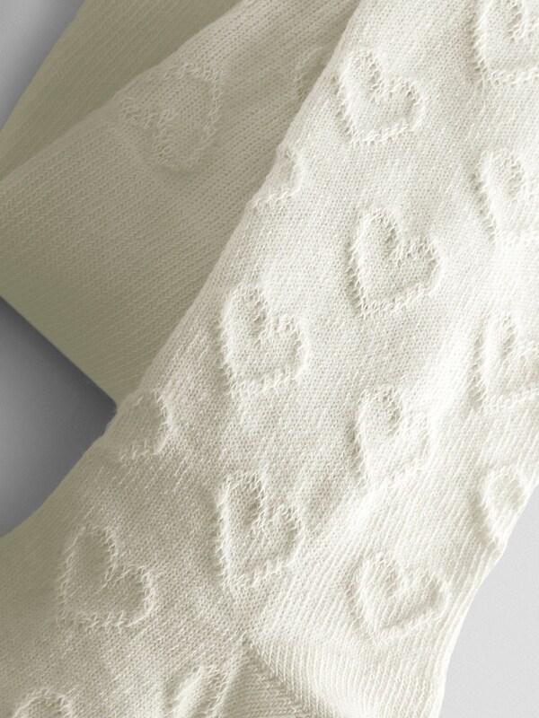 Seraphine JoJo Maman Bébé Pink 2-Pack Heart Pointelle Tights