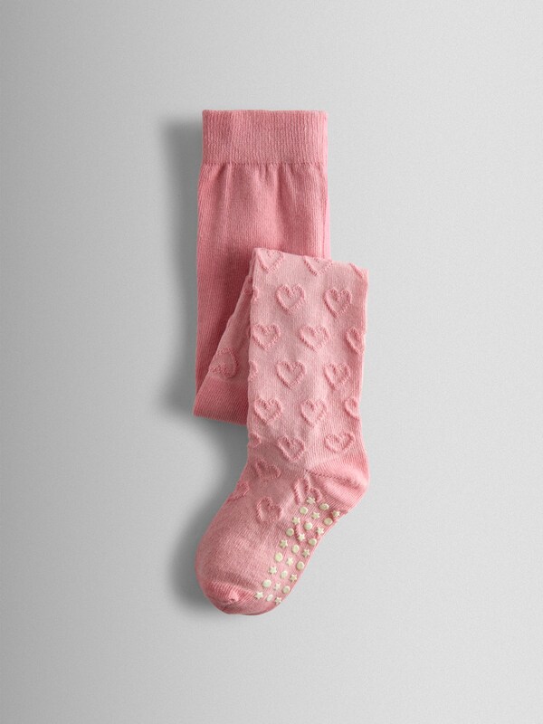 Seraphine JoJo Maman Bébé Pink 2-Pack Heart Pointelle Tights