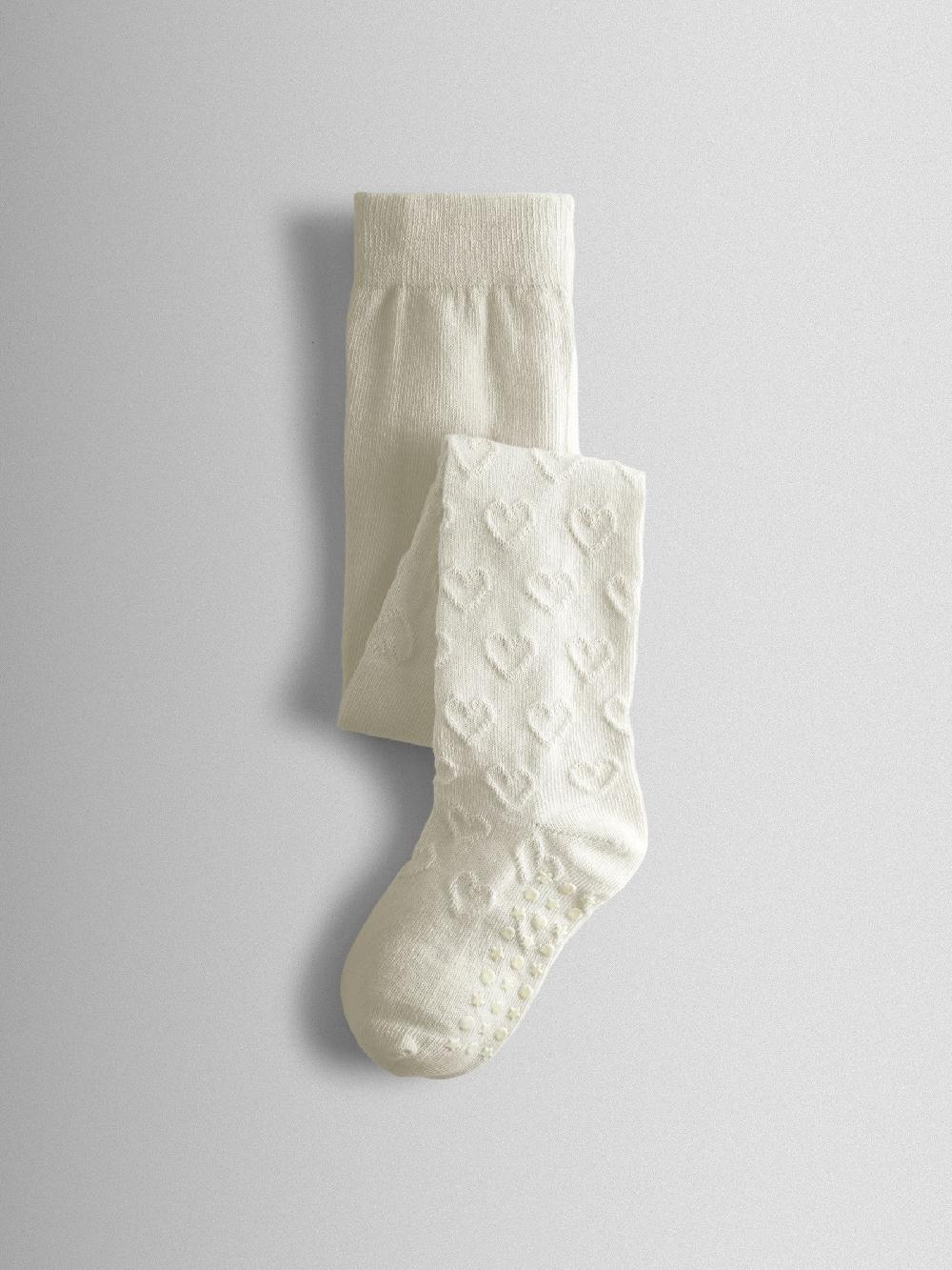 seraphine JoJo Maman Bébé Pink 2-Pack Heart Pointelle Tights