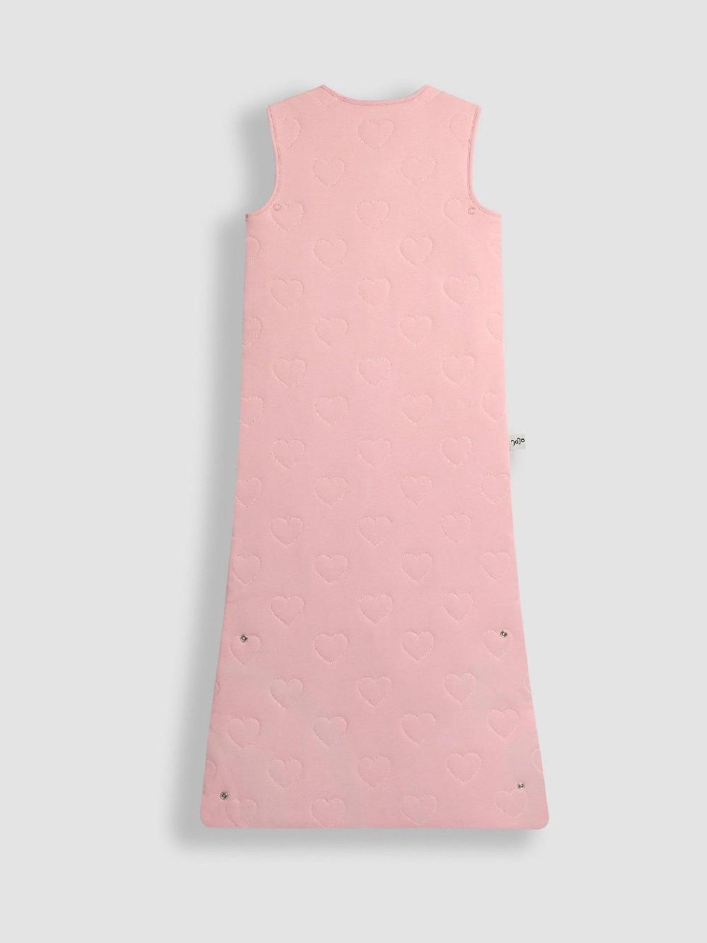 seraphine JoJo Maman Bébé Pink Heart Quilted 2.5 Tog Toddler Sleeping Bag