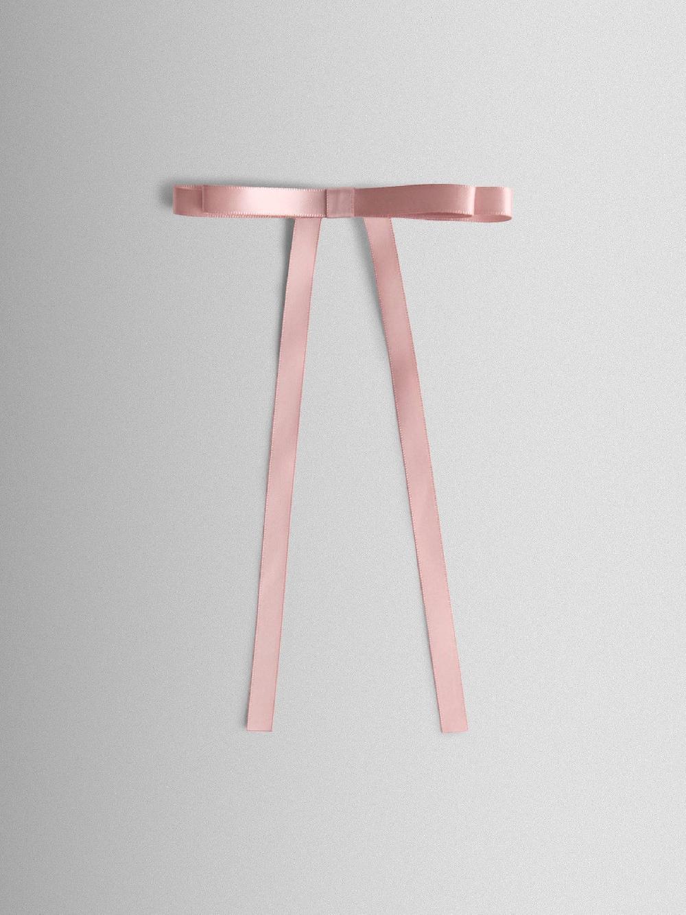 seraphine JoJo Maman Bébé Pink Long Tail Double Bow Hair Clip