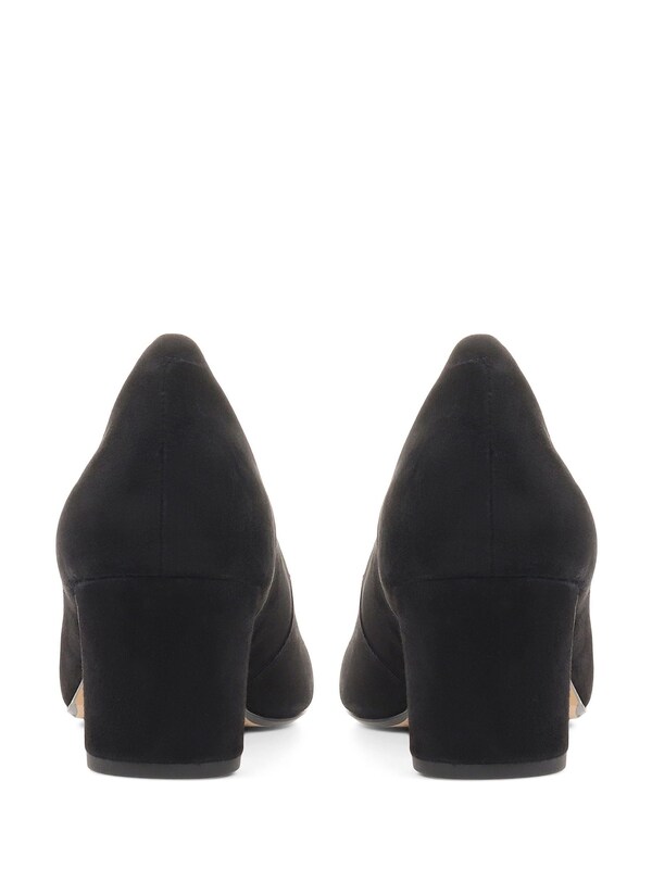 Seraphine Jones Bootmaker Black Regular Fit Zoey Leather Court Shoes