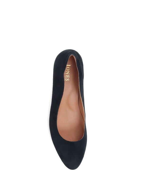 Seraphine Jones Bootmaker Black Regular Fit Zoey Leather Court Shoes