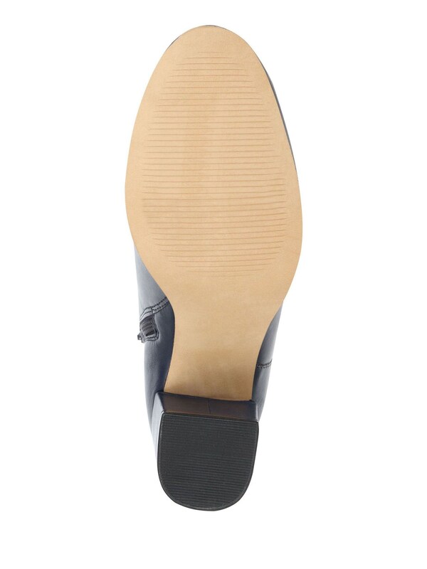 Seraphine Jones Bootmaker Navy Neptune Heeled Ankle Boots