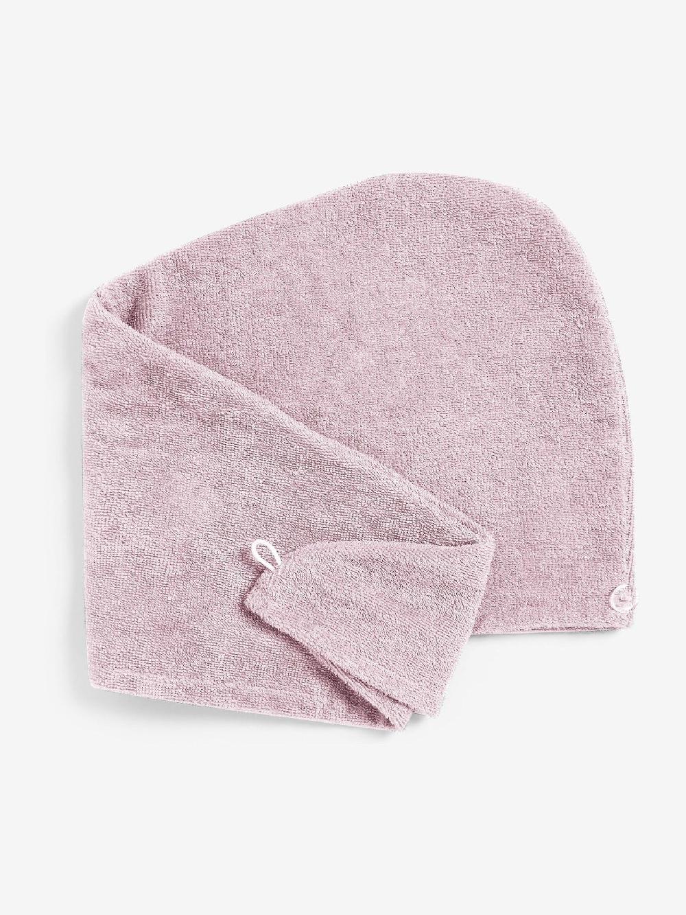 seraphine Just Pink Cosy Egyptian Towelling 100% Cotton Hair Wrap