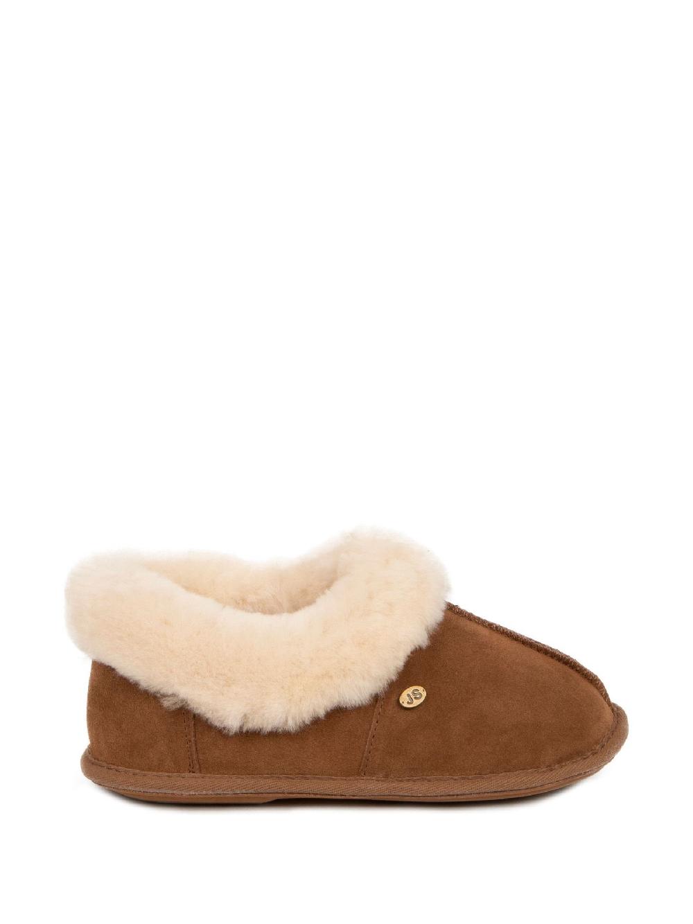 seraphine Just Sheepskin Blue Ladies Classic Sheepskin Slipper