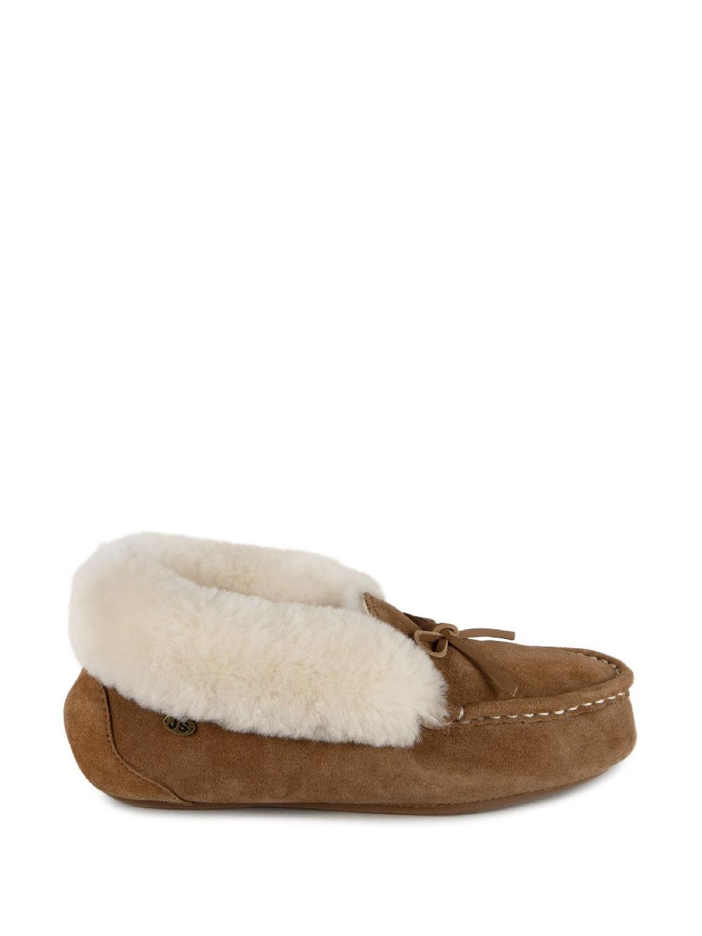 seraphine Just Sheepskin Francesca Winter Moccasin Slippers for Ladies