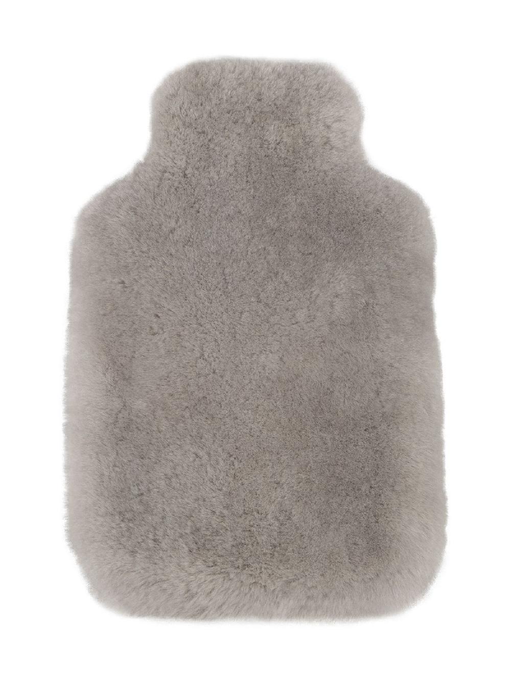 seraphine Just Sheepskin Grey Rebecca Hot Water Bottle