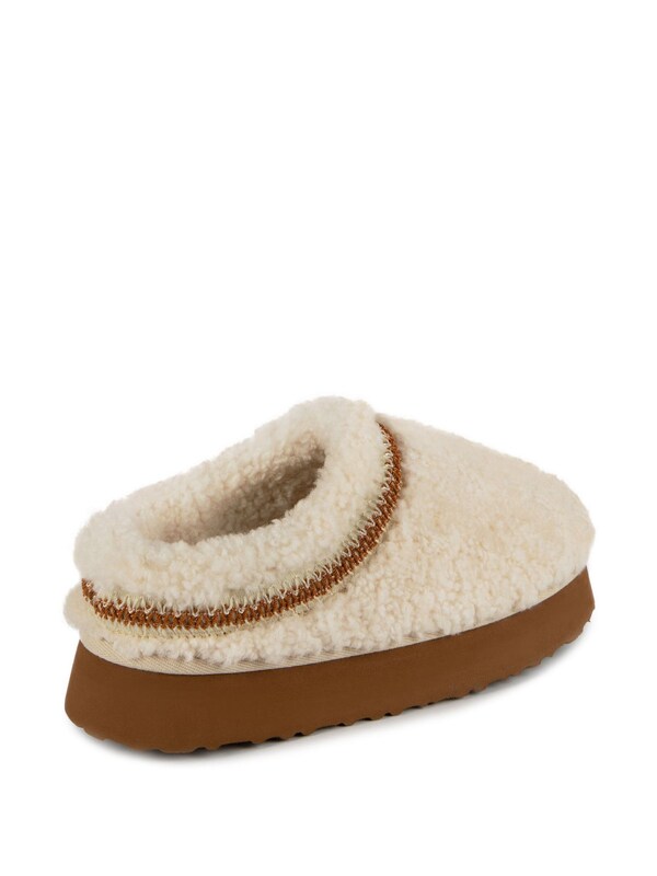 Seraphine Just Sheepskin Ladies Miley Platform Mule Winter Slippers