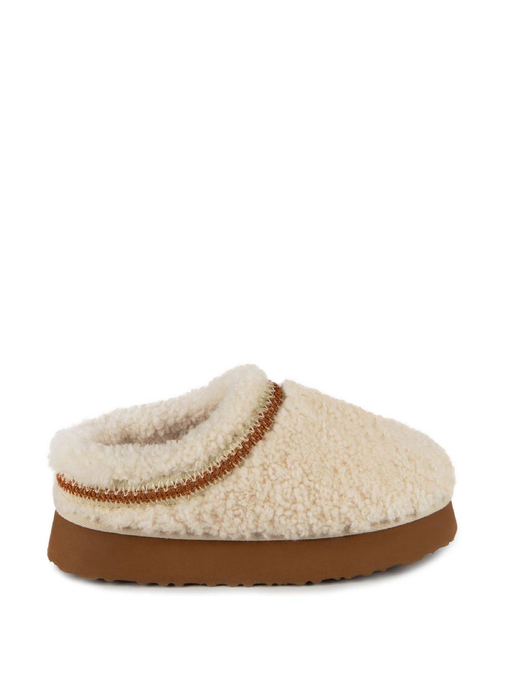 seraphine Just Sheepskin Ladies Miley Platform Mule Winter Slippers