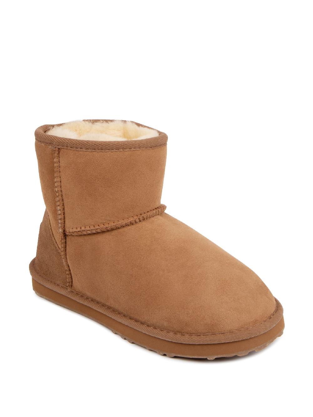 seraphine Just Sheepskin™ Brown Ladies Mini Classic Boots