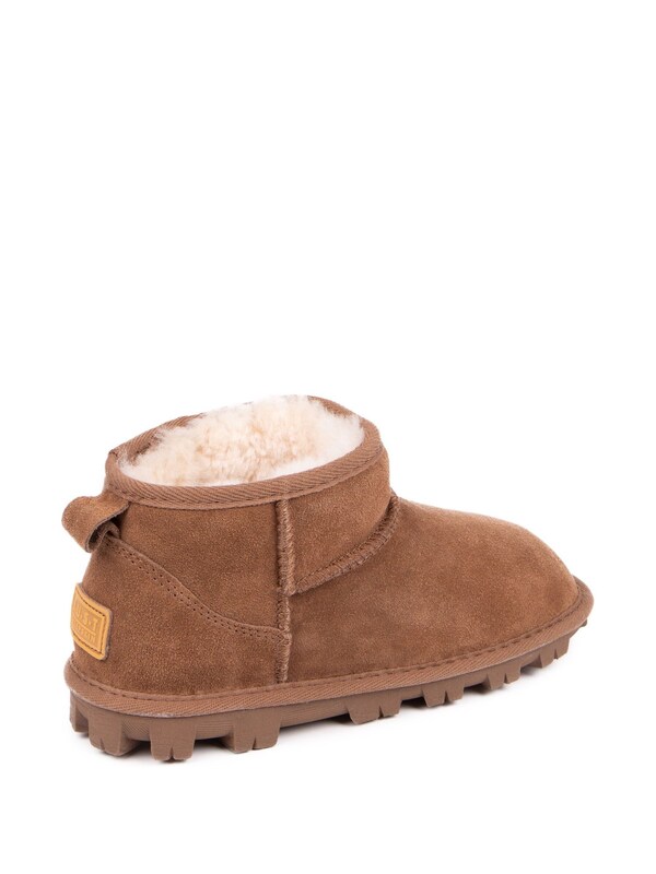 Seraphine Just Sheepskin™ Brown Ladies Mini Grace Sheepskin Boots