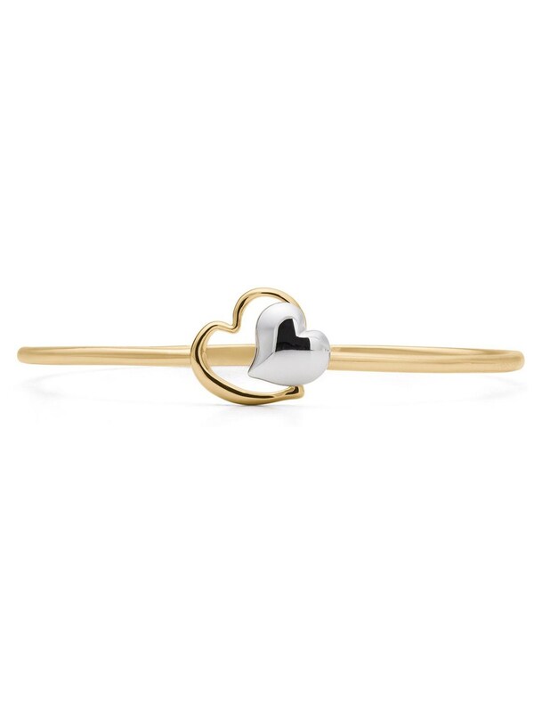 Seraphine Kate Spade Metallic Bangle Gold Silve Bracelet