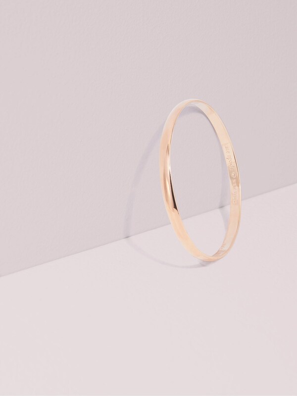 Seraphine Kate Spade New York Rose Gold Tone Idiom Bangle