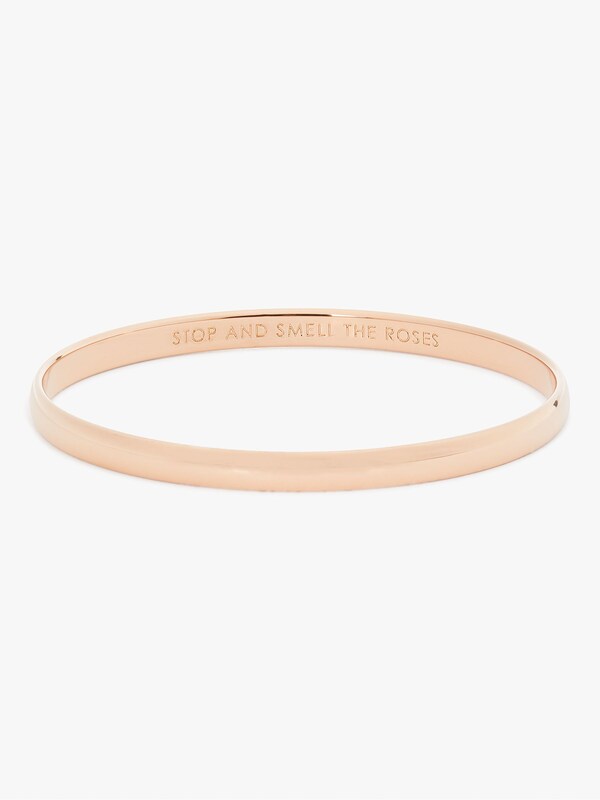 Seraphine Kate Spade New York Rose Gold Tone Idiom Bangle