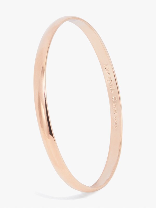 Seraphine Kate Spade New York Rose Gold Tone Idiom Bangle