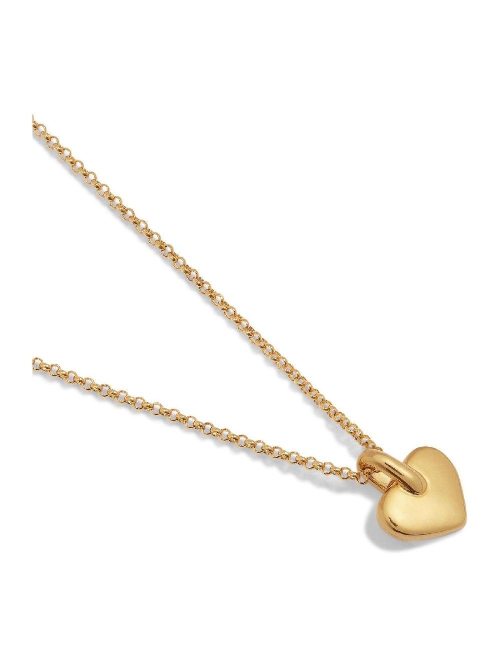 seraphine Katie Loxton Gold Tone Tone Alora Heart Waterproof Necklace