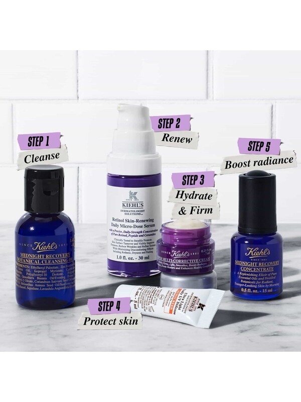 Seraphine Kiehls Midnight Renewal Skincare Gift Set