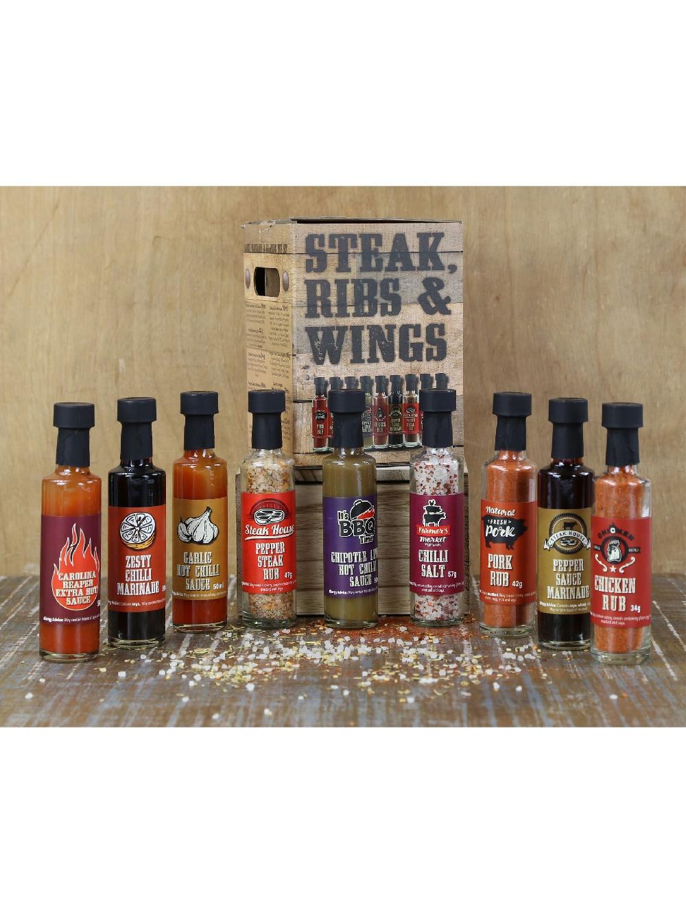 seraphine Kimm & Miller Steak Ribs & Wings Selection Set