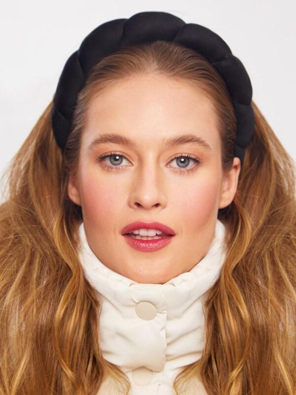 Seraphine Kitsch Puffy Cloud Fashion Black Headband