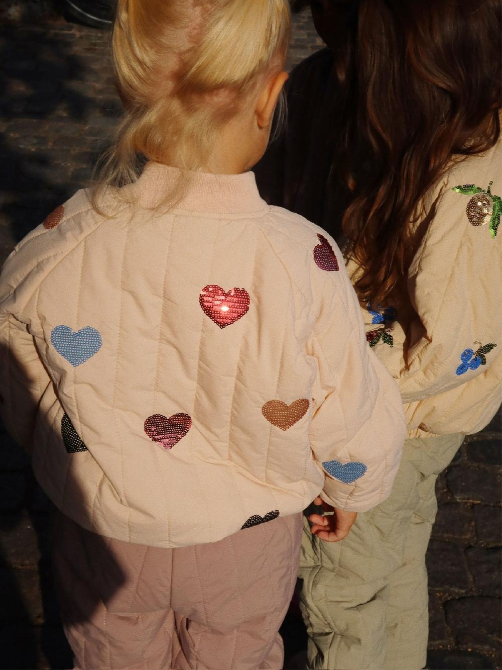 seraphine Konges Sløjd Pink Juno Sequin Bomber Jacket