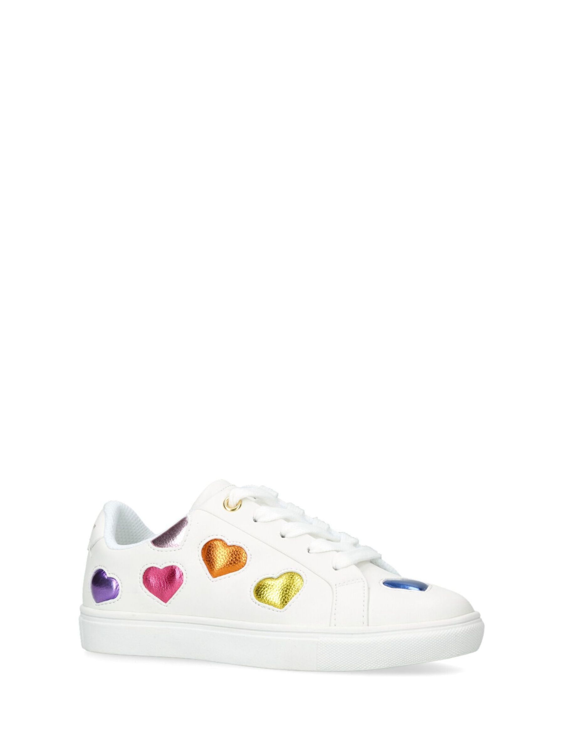 seraphine Kurt Geiger London White Mini Lane Love Trainers