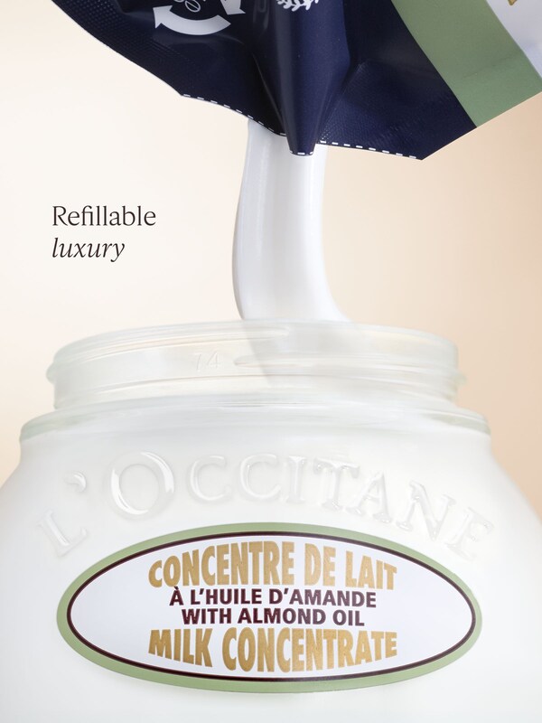 Seraphine L'Occitane Almond Milk Concentrate Moisturiser 200ml