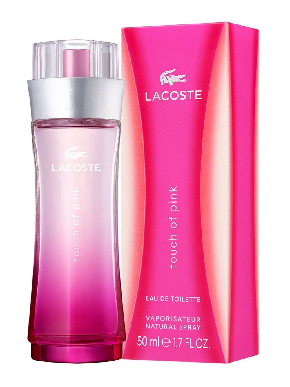 seraphine Lacoste Touch Of Pink Eau De Toilette Spray 50ml