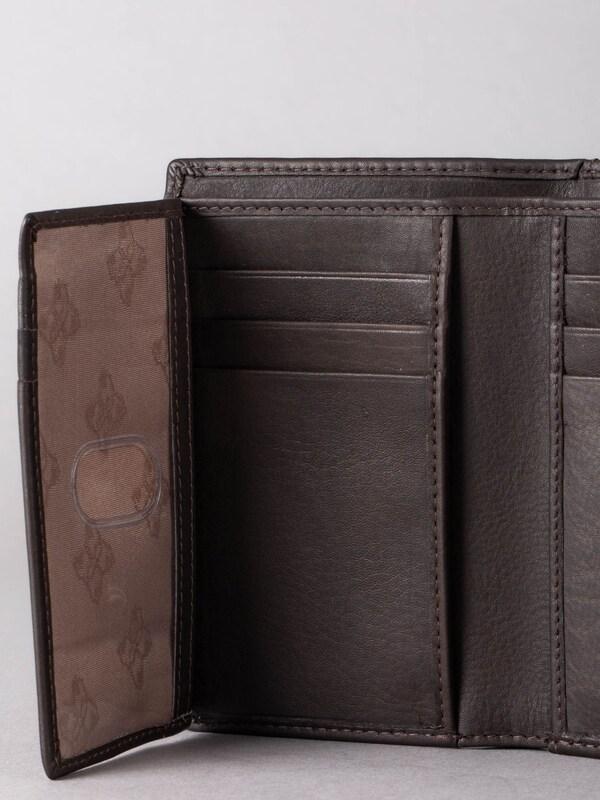 Seraphine Lakeland Leather Brown Bowston Tri-Fold Wallet