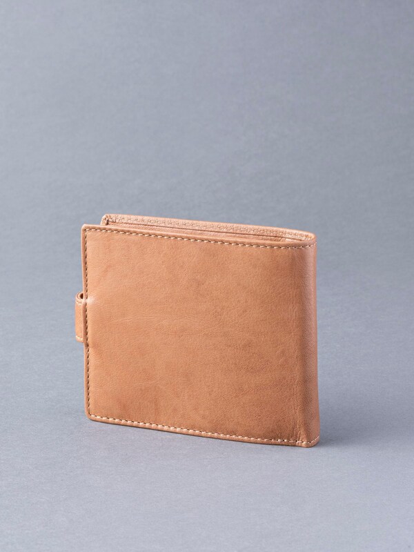 Seraphine Lakeland Leather Cognac Brown Burneside Wallet