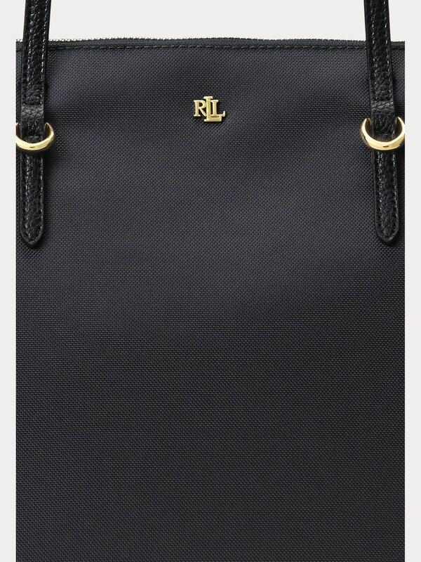 Seraphine Lauren Ralph Lauren Black Keaton Large Nylon Large Tote Bag