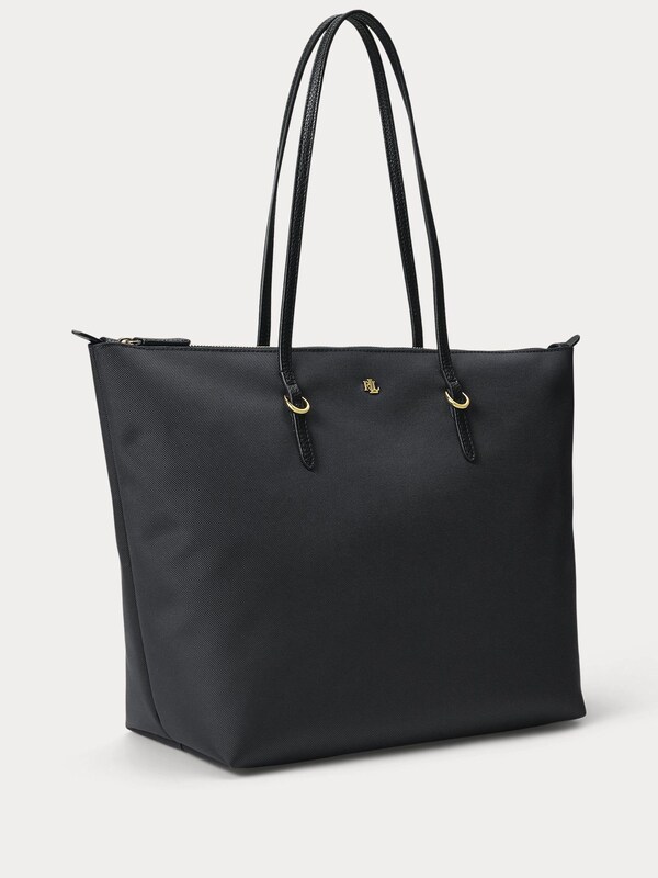 Seraphine Lauren Ralph Lauren Black Keaton Large Nylon Large Tote Bag