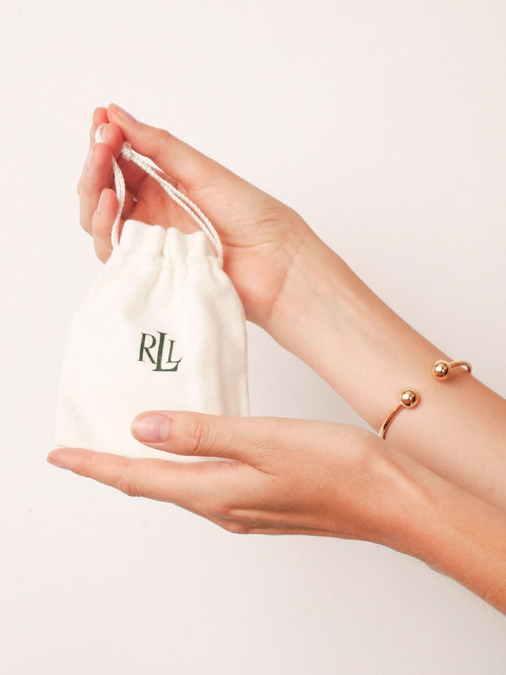 seraphine Lauren Ralph Lauren Gold Tone Crystal Heart Stud Pierced Earrings