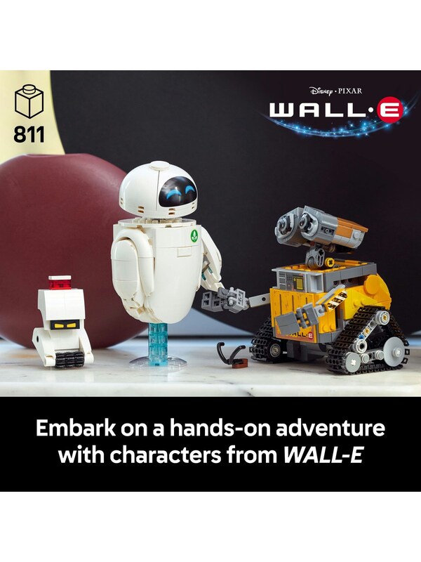 Seraphine LEGO Disney And Pixar WALL-E And EVE Set For Adults 43279