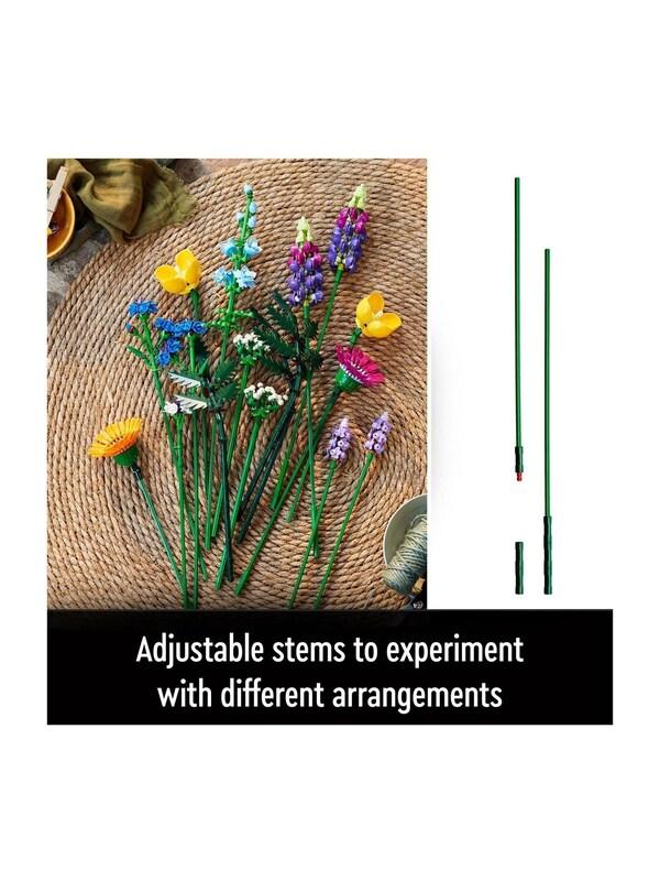 Seraphine LEGO Icons Icons Wildflower Bouquet Flowers Set For Adults 10313