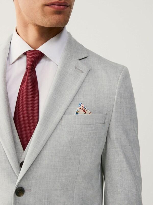Seraphine Light Grey Slim Fit Motionflex Stretch Suit Jacket