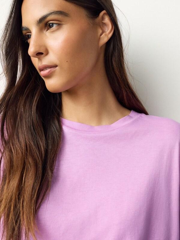 Seraphine Light Purple Cap Sleeve TENCEL™ Modal Blend T-Shirt