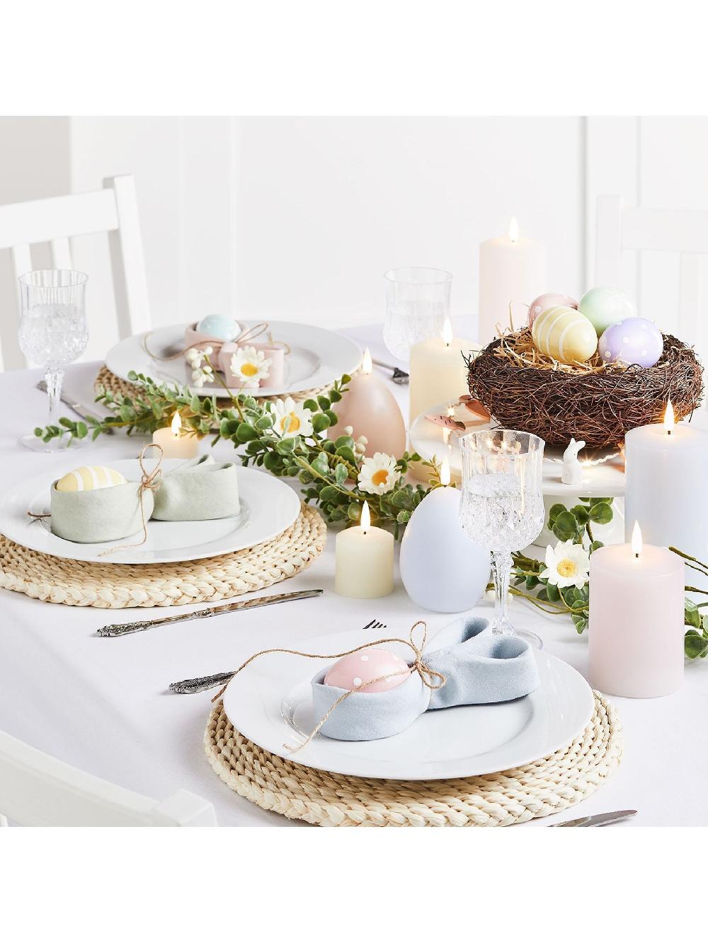 seraphine Lights4fun Set of 4 TruGlow LED Votive Candles