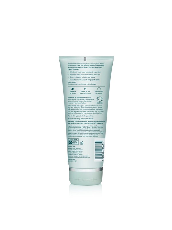 Seraphine Liz Earle Cleanse & Polish™ Hot Cloth Cleanser 200ml Tube Starter Pack