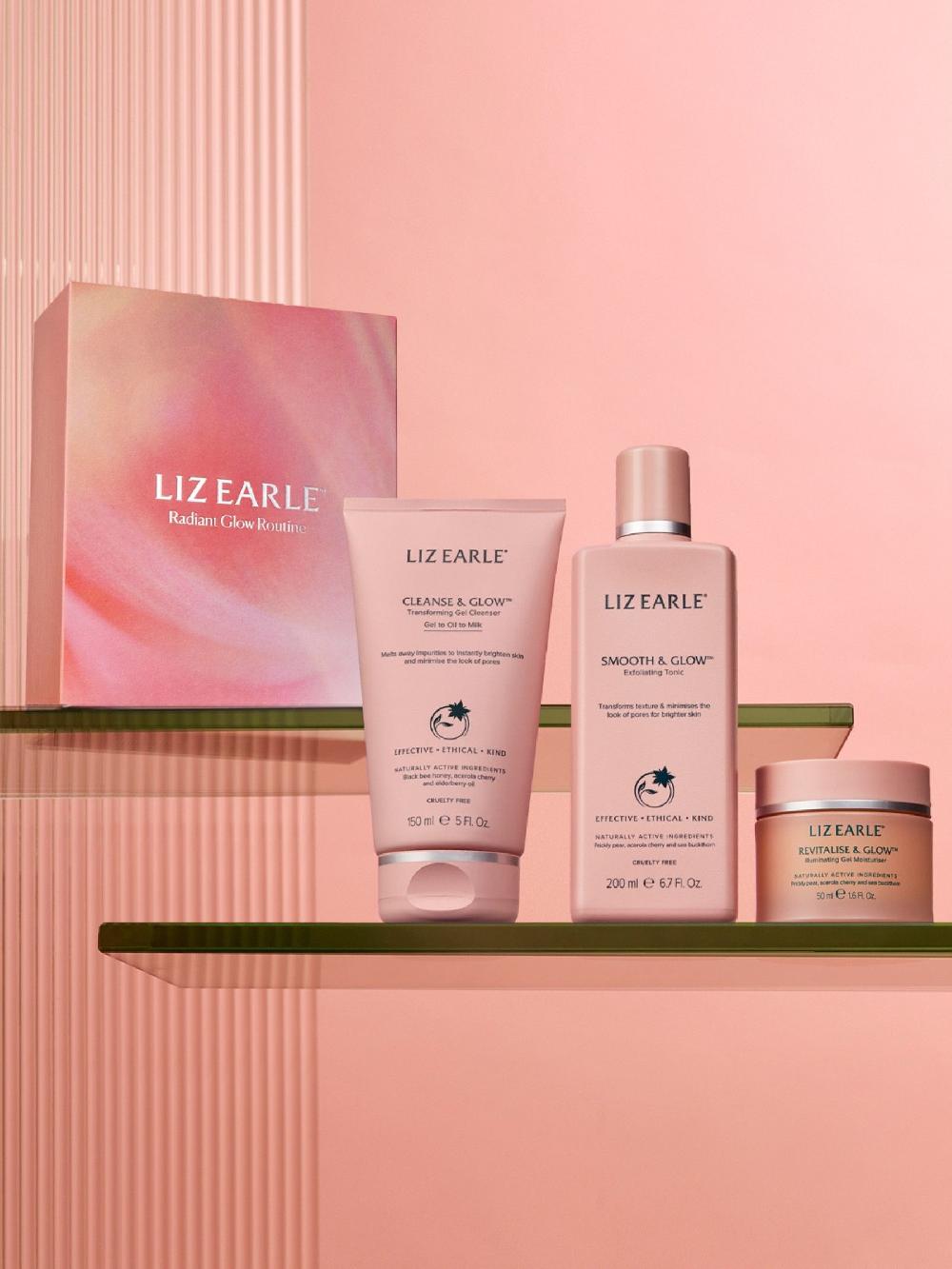 seraphine Liz Earle Radiant Glow Routine 3 Piece Set