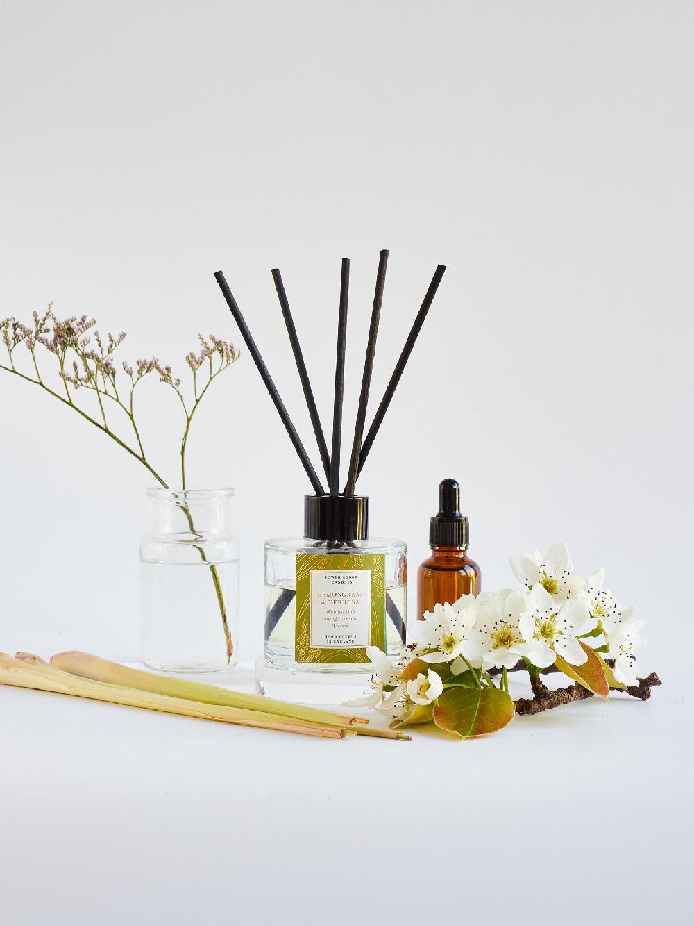 seraphine Lower Lodge Candles Lemongrass & Verbena 115ml Reed Diffuser